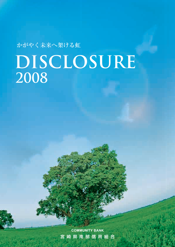 2008年版　ディスクロージャー